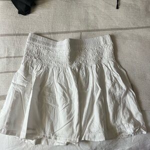 White Mini Skirt